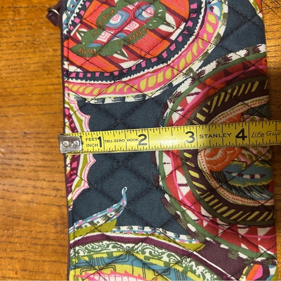 Vera Bradley Heirloom Paisley RFID Front Zip Wristlet EUC!! - Picture 9 of 9